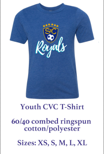Youth SAC Soccer Apparel (T-Shirt and Sweatshirt) - PressedUp