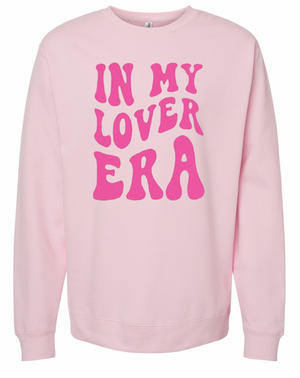 Women's Lover Era Pink Sweatshirt