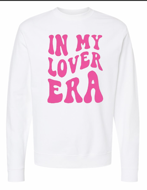 Women's Lover Era Pink Sweatshirt