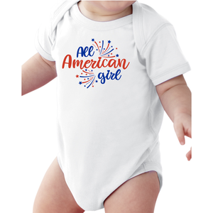 Infant All American Girl Onesie