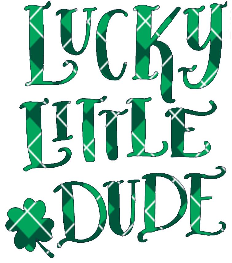 Lucky Little Dude Shamrock T-Shirt (Toddler and Youth)