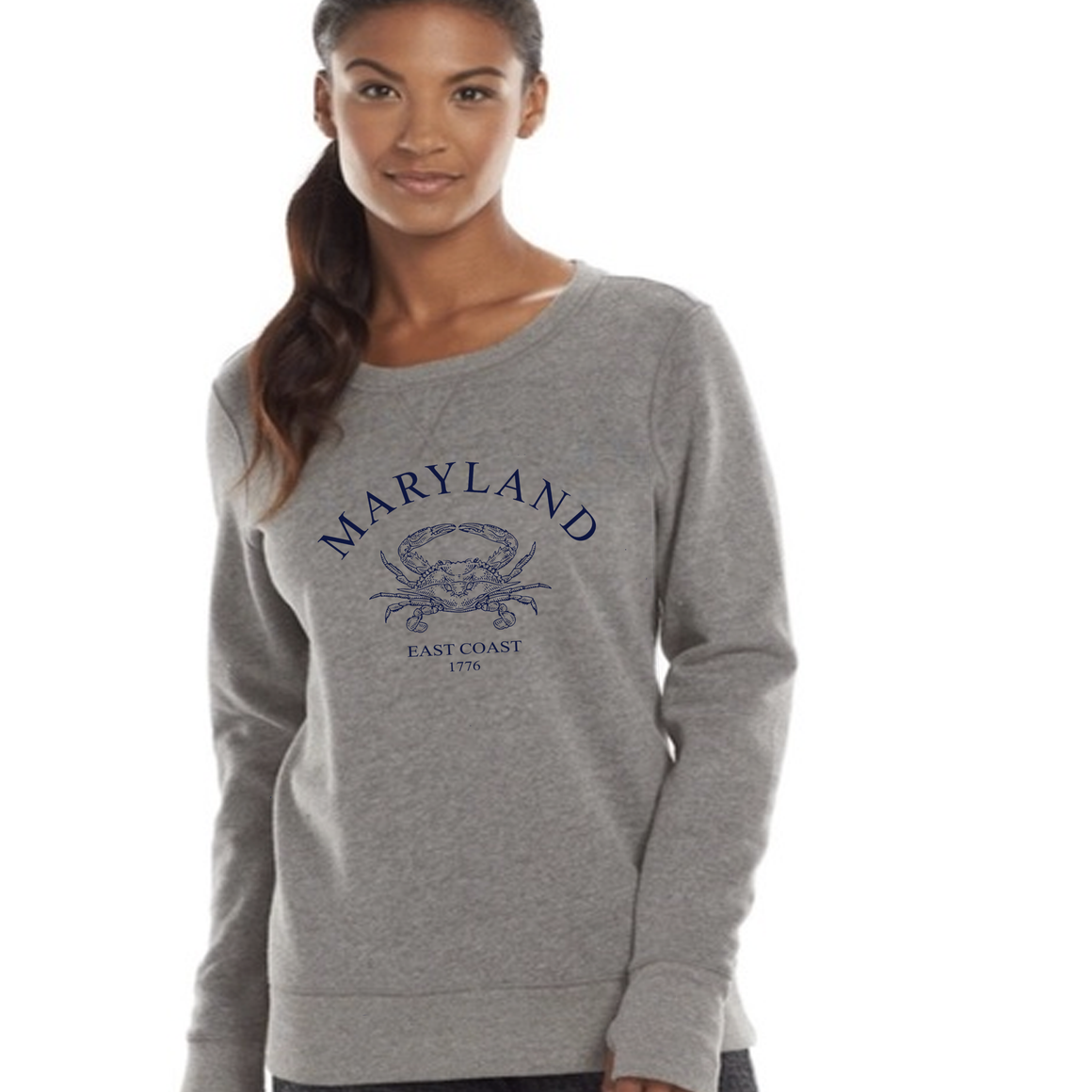 Women's Maryland Crab Sweatshirt