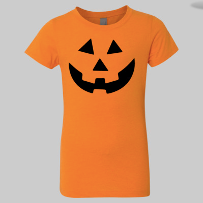 Girls Jack-O-Lantern Tee
