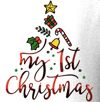 My 1st Christmas Long Sleeve Onesie