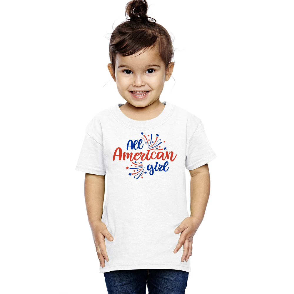 Toddler All American Girl T-Shirt