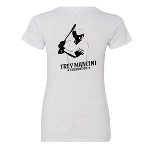 Women's Triblend I'm With Trey White Fleck T-Shirt