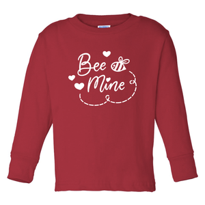 Bee Mine Long Sleeve Shirt (Toddler and Youth)