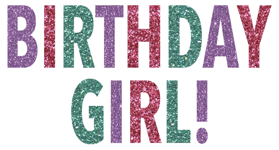 Birthday Girl Glitter T-Shirt (Toddler and Youth)