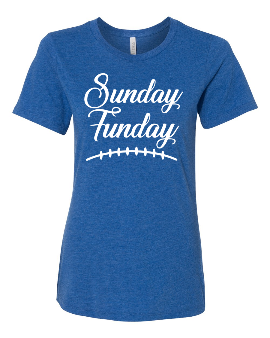 Women's Triblend Sunday Funday Relaxed Fit T-Shirt