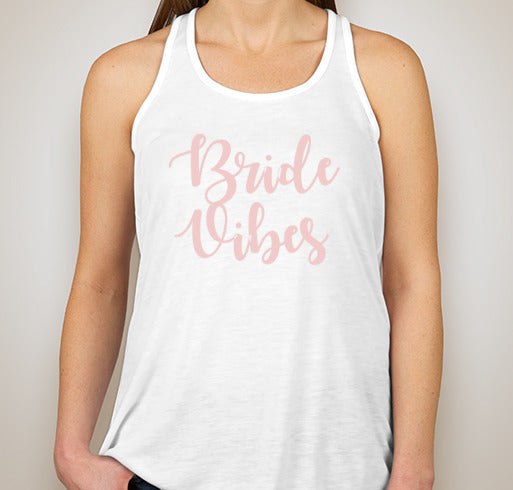 Bride Vibes Flowy Tank