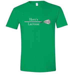 Unisex Cotton Hero's Lacrosse T-Shirt