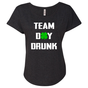 Women's Triblend Team Day Drunk Dolman