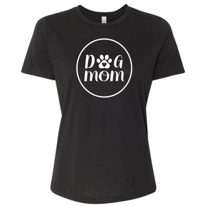 Triblend Women's Dog Mom T-Shirt