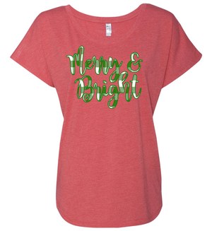 Women's Merry and Bright T-Shirt