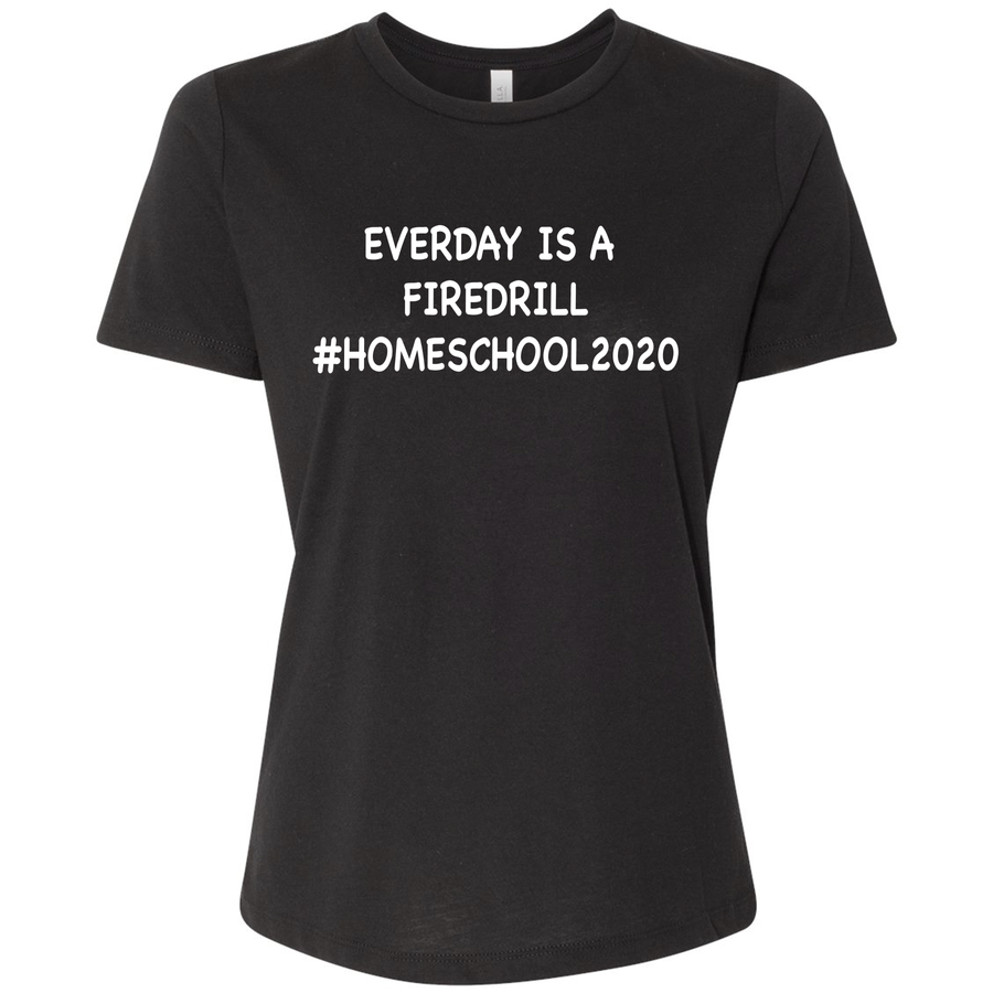 Triblend Women's Relaxed Fit #Homeschool2020 T-Shirt