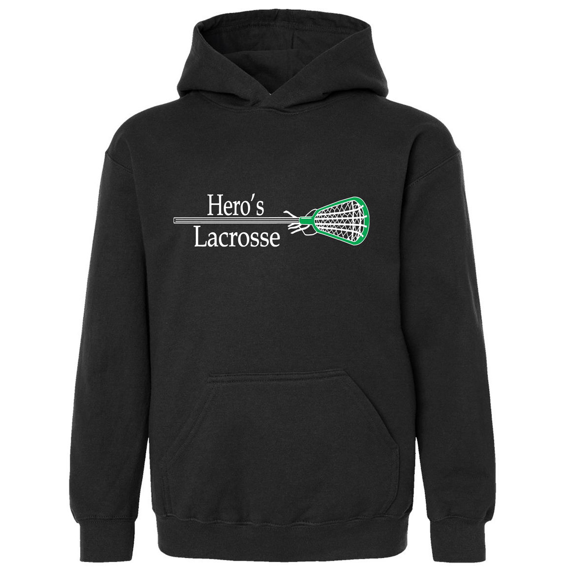 Hero's Lacrosse Youth Hooded Sweatshirt