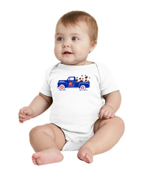 Infant Football Truck Onesie