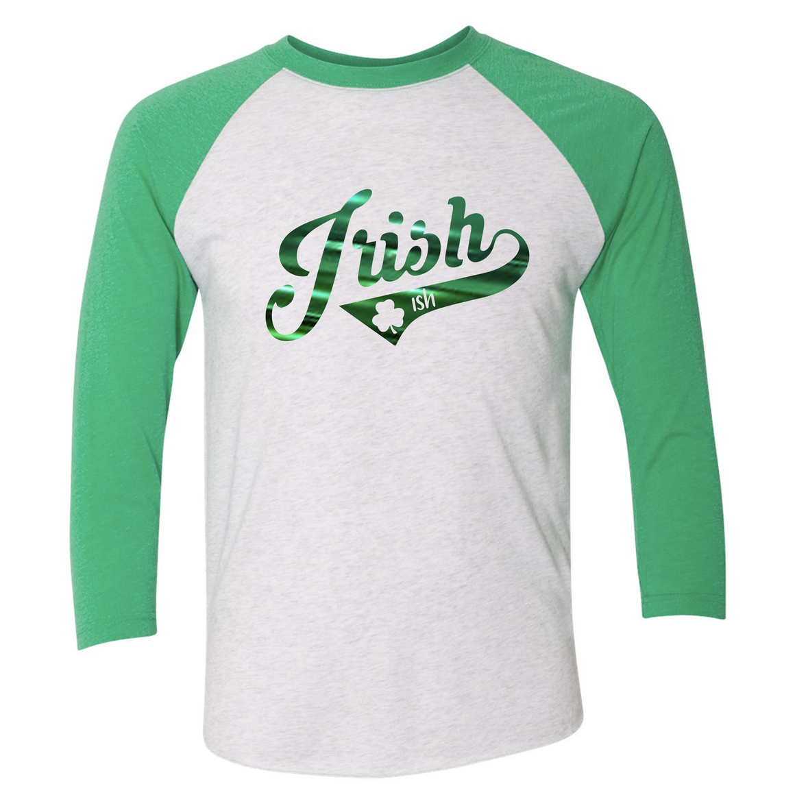 Women's Triblend Irish-ish 3/4 Sleeve Raglan