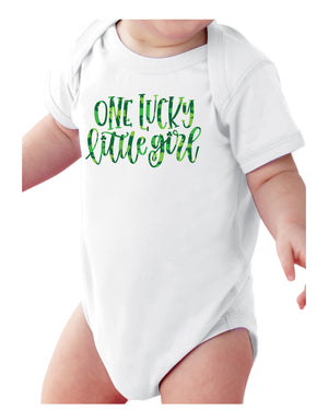 Infant Lucky Little Girl Onesie