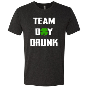 Men's Triblend Team Day Drunk Crew T-Shirt