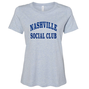 Women's Nashville Social Club Relaxed Crew