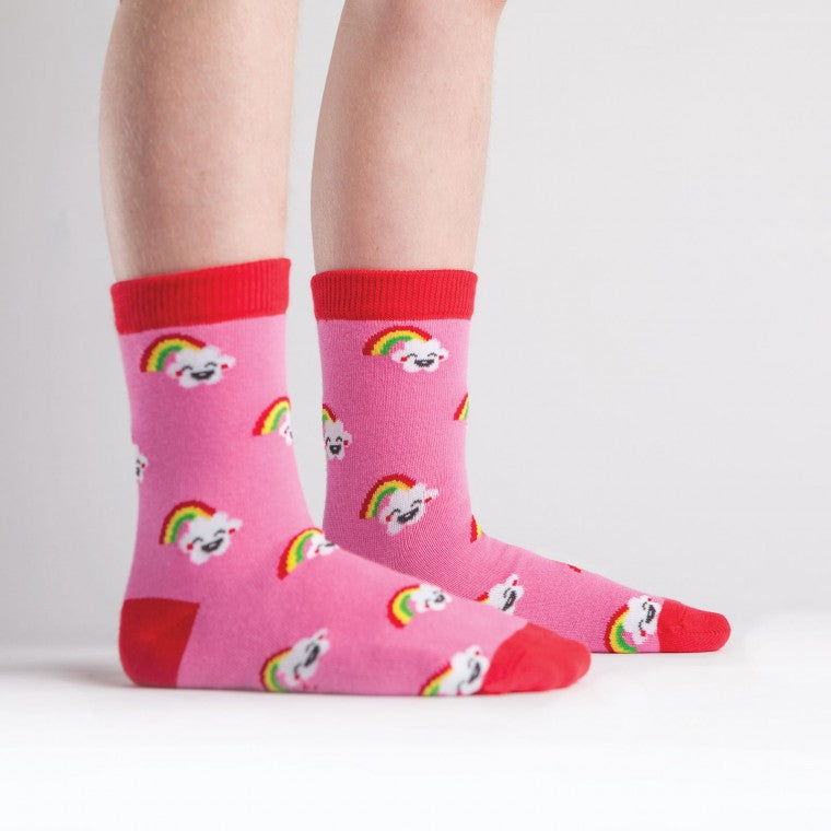Toddler Rainbow Crew Socks