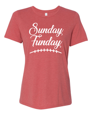 Women's Triblend Sunday Funday Relaxed Fit T-Shirt