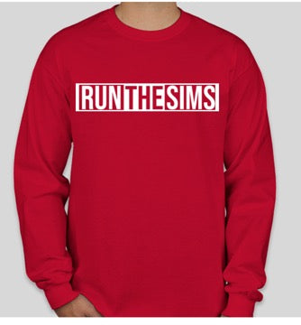 Run the Sims Unisex Long Sleeve T-shirt