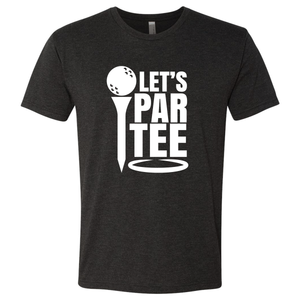 Men's Triblend Let's Par Tee T-Shirt