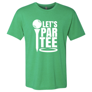 Men's Triblend Let's Par Tee T-Shirt