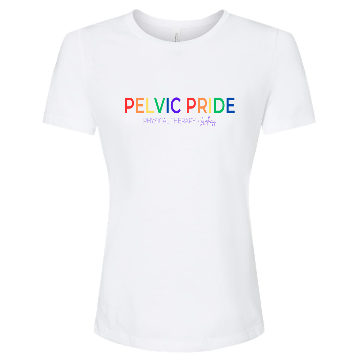 Women's Relaxed Fit Pelvic Pride Baltimore Shirt