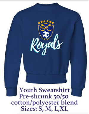 Youth SAC Soccer Apparel (T-Shirt and Sweatshirt)