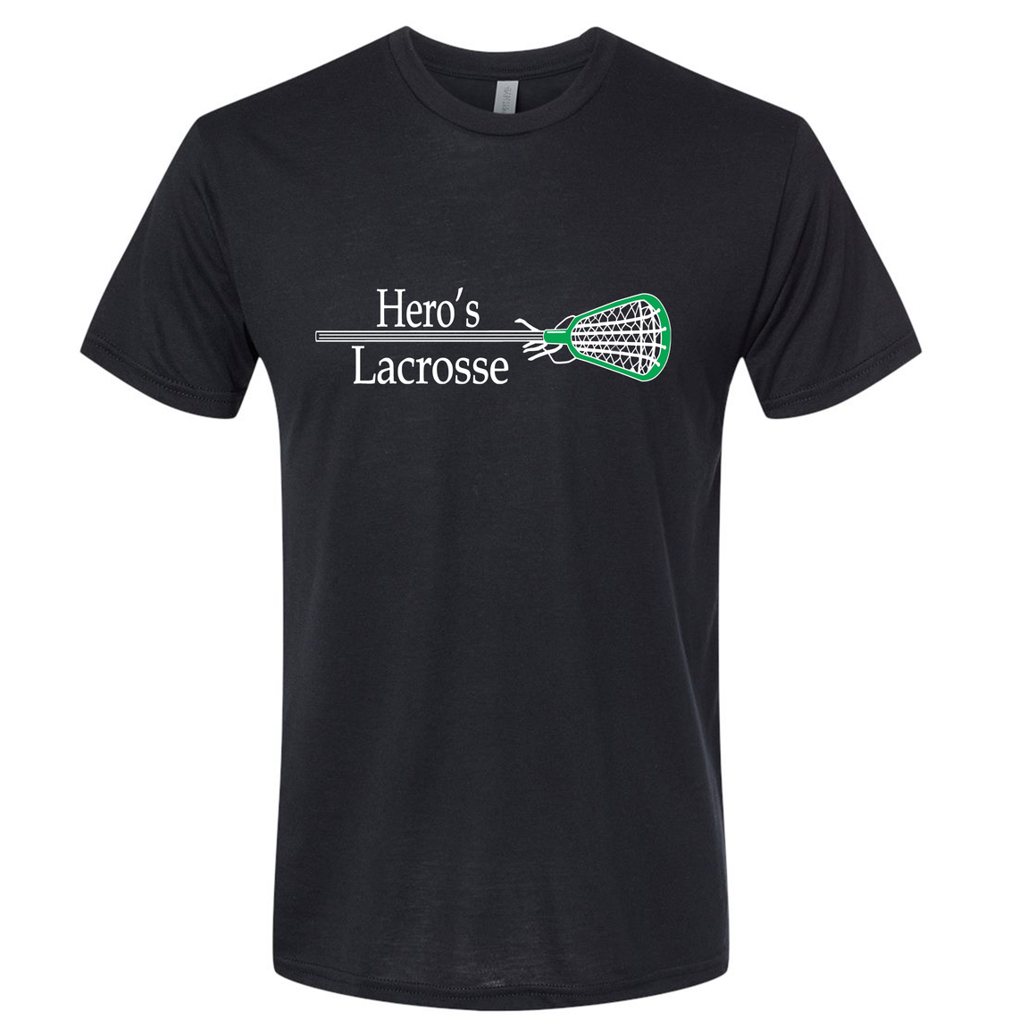 Unisex Triblend Hero's Lacrosse T-Shirt