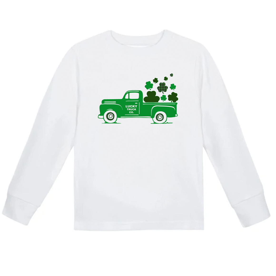 Loads of Luck Truck 3/4 Sleeve Baseball Tee (Youth) and Long Sleeve(Toddler) Shirt