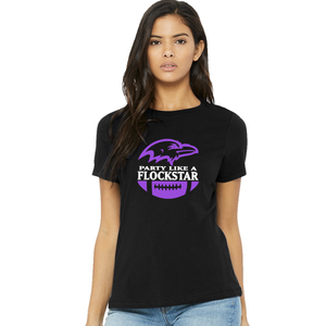 Women's Triblend Party Like a Flockstar Relaxed Fit T-shirt