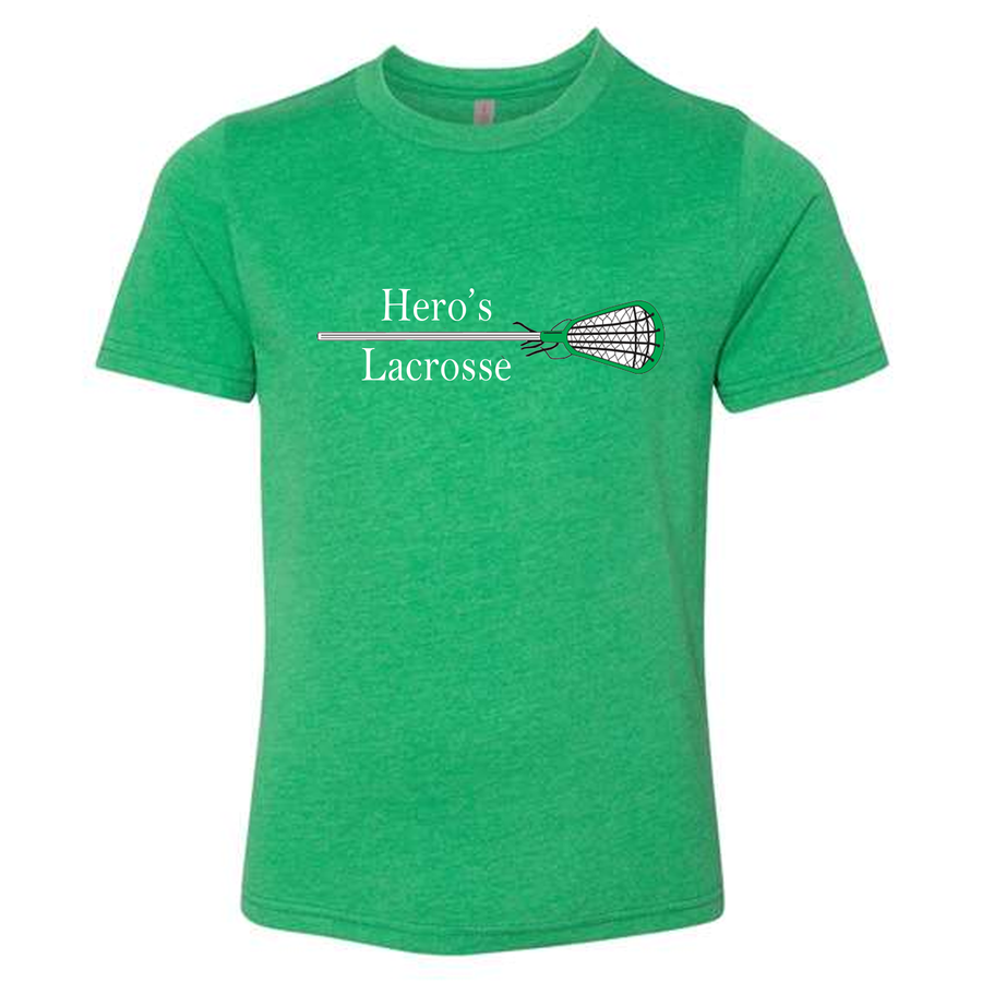 Unisex Triblend Hero's Lacrosse T-Shirt