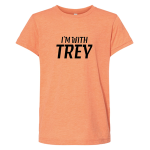 Youth Triblend I'm With Trey Orange T-Shirt